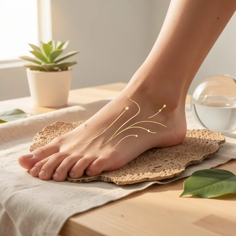 Voûte plantaire : zones réflexes, bienfaits et techniques d'auto-massage